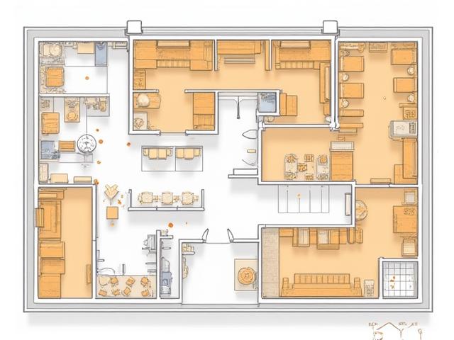Akıllı düzenlenmiş restoran kat planı, oturma alanı optimizasyonu